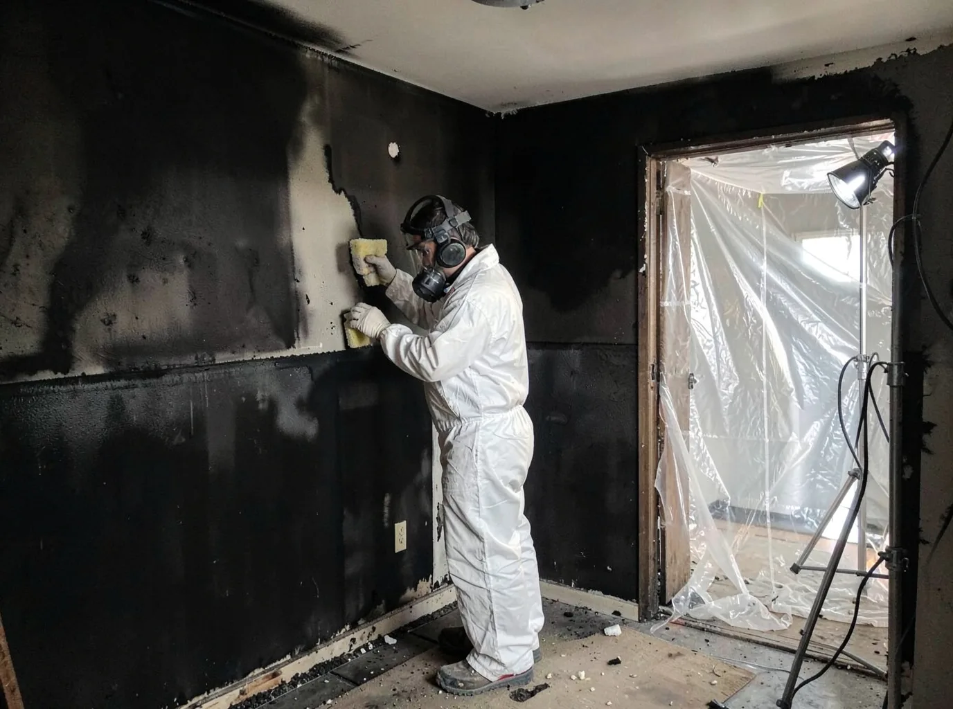 Fire Damage Restoration company in New Blaine, AR